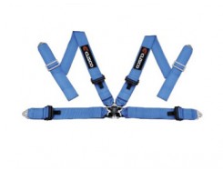 Racing Harness 4 Point - 3" Width : BLUE